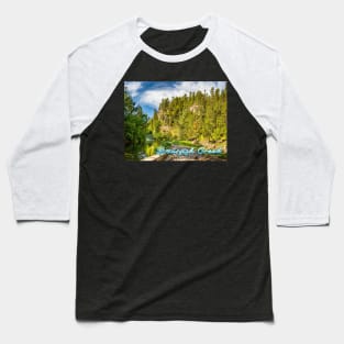 Spearfish Creek in the Black Hills Baseball T-Shirt